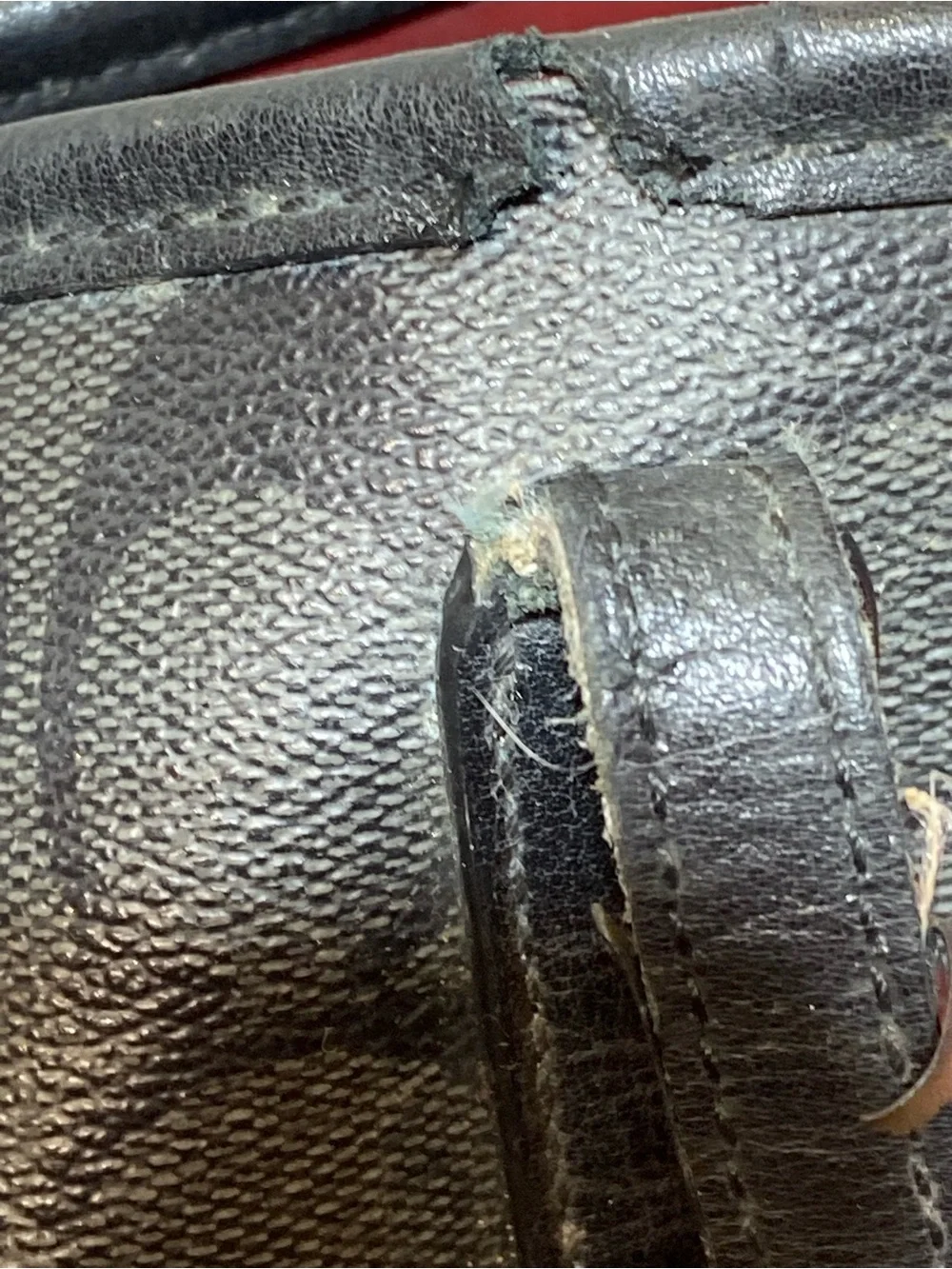 Coach Black Signature Canvas Tote with Subtle Logo